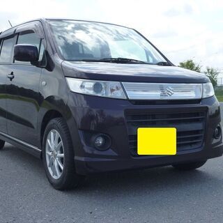 ☆予備検付き☆　平成２２年式　ワゴンR　スティングレー　X　ナビ...