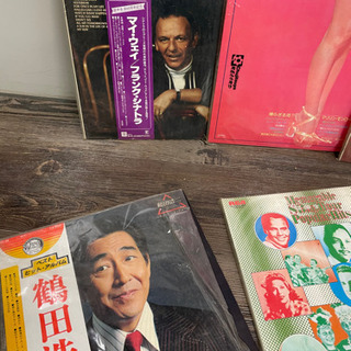 レコード 8枚❗(⚠️ピンク色のレコードは売却済みのため❌)の画像