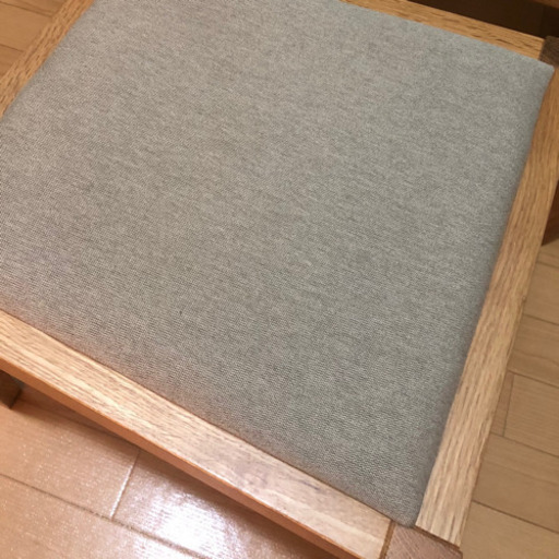 無印良品　オーク材チェア