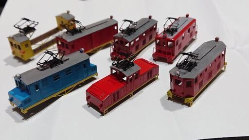 【取引中】Nゲージ組立キット アルナイン「とても簡単な電機・電動貨車」計7点