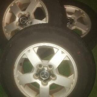 ありがとうございました！175/80R15三菱純正ホイール&20...