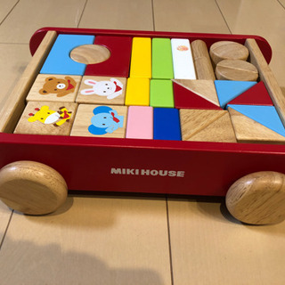 MIKIHOUSE積み木セットの画像