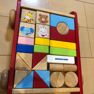 MIKIHOUSE積み木セットの画像