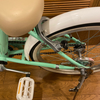 受渡予定者決まりました)子供用 自転車 ミントグリーン
