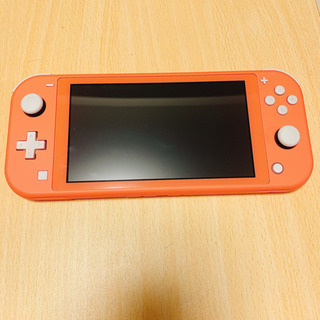 Nintendo Switch lite コーラルピンク