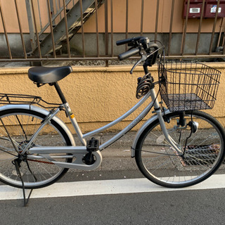 自転車　石川台駅