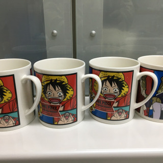 非売品　ワンピースのマグカップ　4個