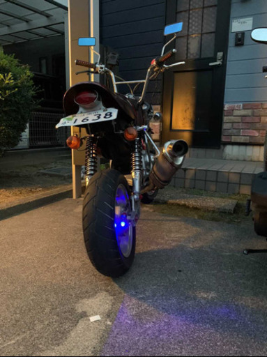 ab-27モンキー75ccボアアップ現状渡し15マン再投稿①BMW塗装込み17万