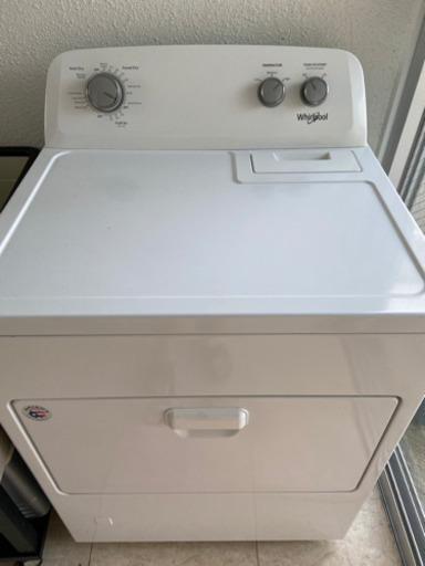 再値下げ！whirlpool ガス乾燥機