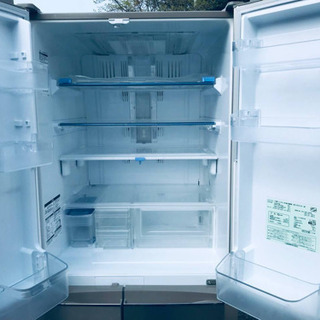 ①‼️465L‼️64番 三菱✨ノンフロン冷凍冷蔵庫✨MR-E47S-N1‼️