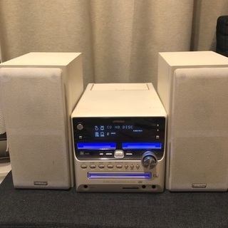 MDコンポ　Victor ビクター ダブルMD/CD/カセット コンポ UX-W500の画像