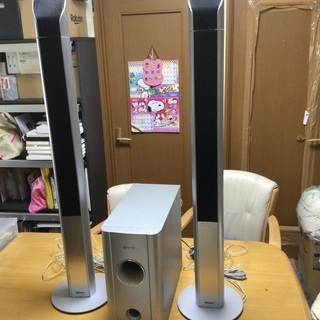 ルームシアター用スピーカー　アンプ付き