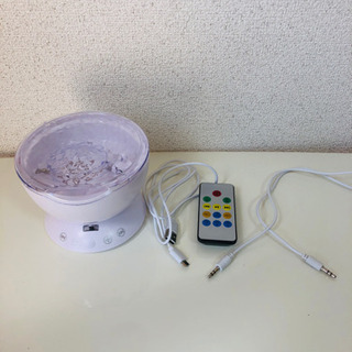 お家でリラックス！オーシャンウェーブ投影機 リモコン付きの画像