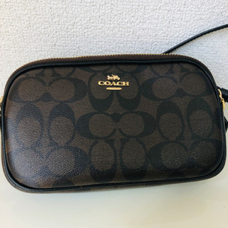 【美品】COACH ミニショルダーバッグ ラッピング袋＆紙袋付き！