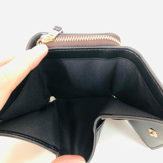 【未使用品】COACH 三つ折財布 ラッピング袋＆COACH紙袋付きの画像