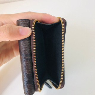 【未使用品】COACH 三つ折財布 ラッピング袋＆COACH紙袋付きの画像