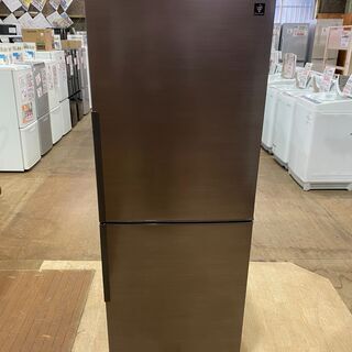 【愛品館市原店】シャープ 2019年製 280L 2ドア冷蔵庫 SJ-PD28E-T 【管理IR013087-104】