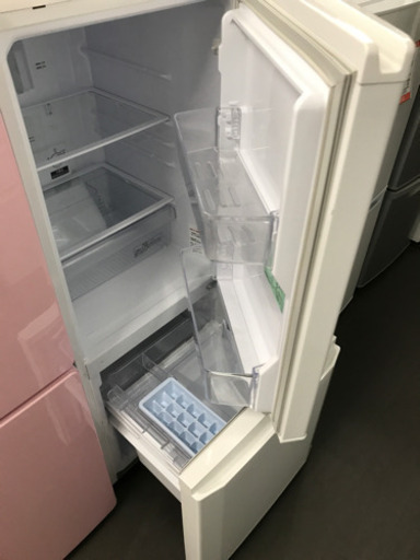 ?洗浄済み。三菱ノンフロン冷凍冷蔵庫 146L 2ドア 右開き・MR-P15EC-KW.2018年製?