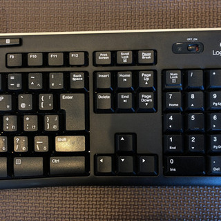 Logicool ロジクール　ワイヤレスキーボード　k270の画像