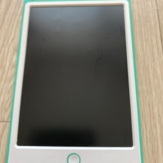 電子メモ メモパッド 8.5インチ ワンタッチ消去 グリーン　勉...