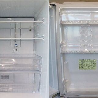 引取限定 シャープ 271L 2ドア冷凍冷蔵庫 プラズマクラスター7000 右