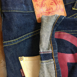 早いもの勝ち！超レアなデザイン！エヴィス　ジーンズの画像