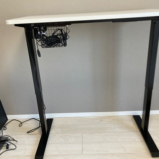 【値下げ】FLEXISPOT電動式デスクE1Eセット(120×60cm) 