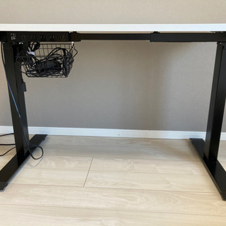 【値下げ】FLEXISPOT電動式デスクE1Eセット(120×60cm) 