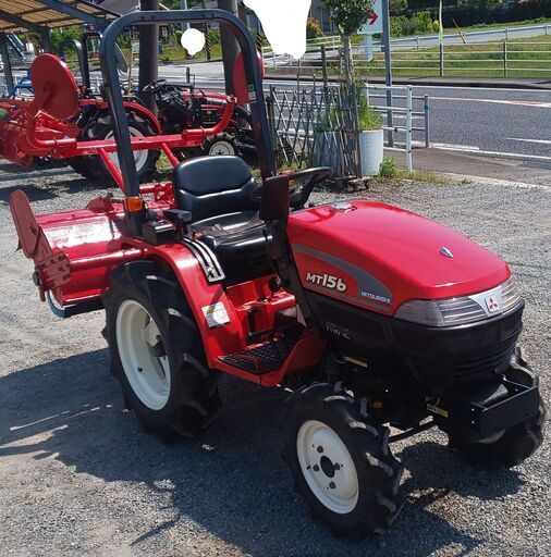 鹿児島発　三菱　15馬力　トラクターMT156　パワステ　自動水平　耕深制御　約293時間
