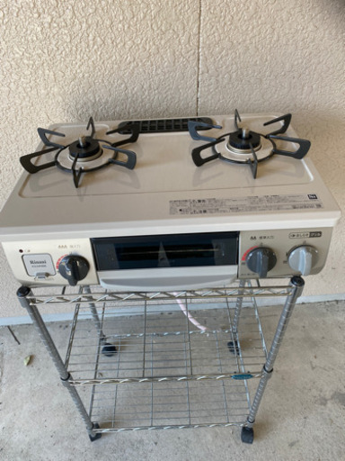 超美品！リンナイ　都市ガスコンロ　新古品？