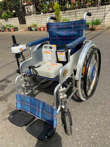 【受渡し予定の方が決まりました】ヤマハ　電動車椅子（電動車いす）【中古】