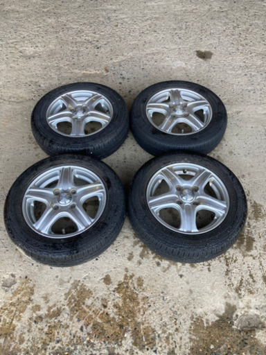 ?155/65R13  2013年製　ラジアルタイヤアルミセット 