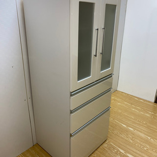 stp-0835　食器棚　ホワイト　幅59　キャビネット　ガラス扉　白　キッチン収納　キッチンボード　ダイニングボード　食器収納　食品収納の画像