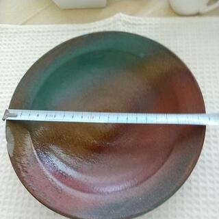 大皿(備前焼？)の画像