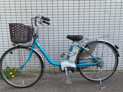 Panasonic vivi DX 水色　8.9AH 新基準　電動アシスト自転車