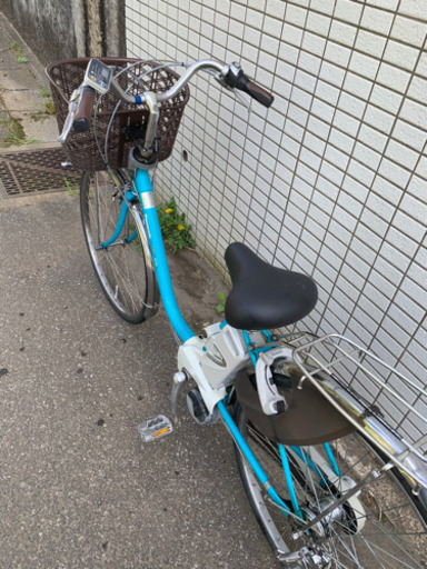 Panasonic vivi DX 水色　8.9AH 新基準　電動アシスト自転車