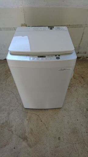 [高年式]TWINBIRD ツインバード 全自動洗濯機 5.5kg KWM-EC55 2019年製 快速モード 槽洗浄 ステンレス槽 風乾燥