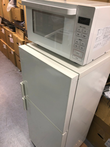 早い方を優先します！！無印良品 2019年製 電子レンジ 冷蔵庫