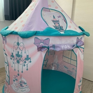 ニトリ　キッズテント　Nプリンセスの画像