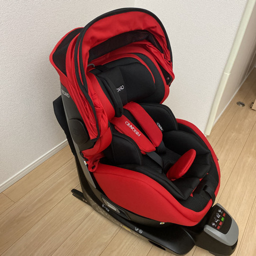 【美品(本日最終値下げ)】RECAROSaliaスポーティレッドチャイルドシート 美品(本日最終値下げ)】RECAROSaliaスポーティレッド