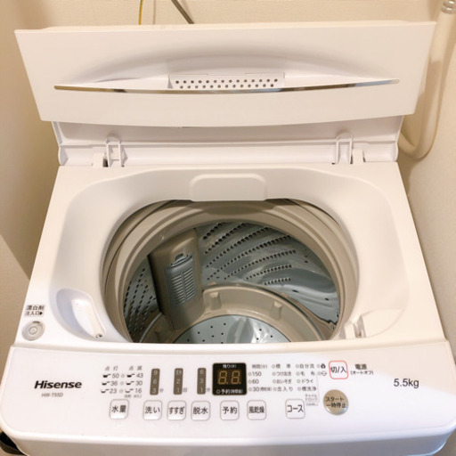 ◆2020年度製◆超美品◆ Hisense洗濯機5.5キロ