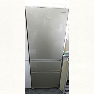 3ドア冷蔵庫(315L) パナソニック NR-C32HGM 2017年製 J0084 