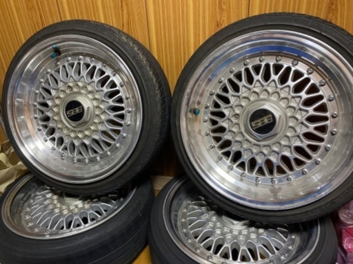 BBSメッシュ　15インチ　7J+20