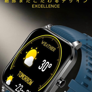 【中古】スマートウォッチ　血圧、酸素濃度、測定可能！！の画像