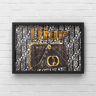 108 Dior ディオールオマージュアートポスター(フレーム付き)