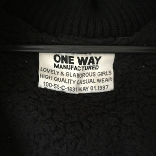 シーズンオフ値下げ ♪ one way ♪ M ギンガムチェック ブルゾン フードの画像