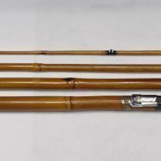 釣り竿　投げ釣り　竹竿　４．５６ｍ　４本継ぎ
