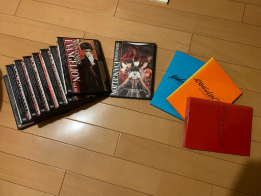 エヴァンゲリオン　テレビ版、旧劇場版、序破Q DVDセット 9,120円