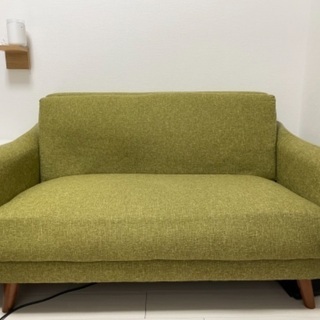 NOCE 2人掛けソファ　グリーンの画像