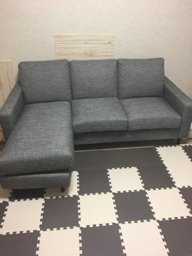 ニトリ　カウチソファー